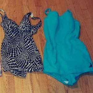 Lot of 4 vintage bathsuits!!
